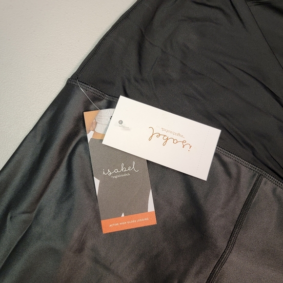 Isabel Maternity Active High Gloss Leggings Size XL - Picture 5 of 8